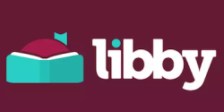 libby logo - head peaking over book
