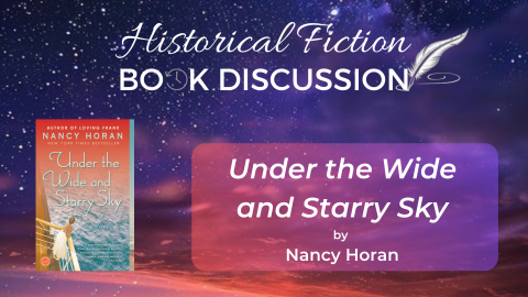 Under the Wide and Starry Sky cover on background of stars. 