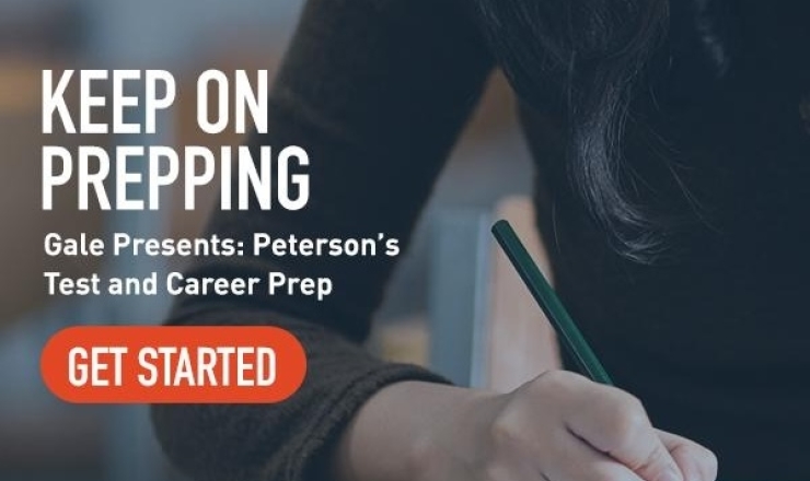 Keep on Prepping, Gale Presents Peterson's Test and Career Prep